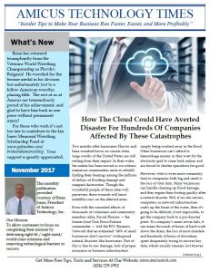 Amicus Technology Times_November 2017_Cover